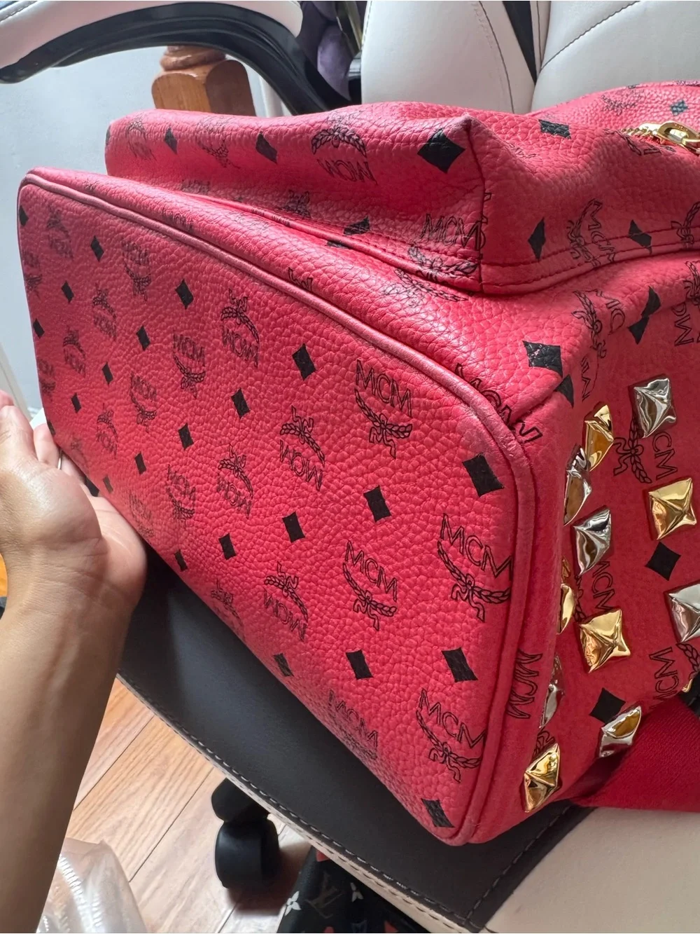 MCM backpack bright